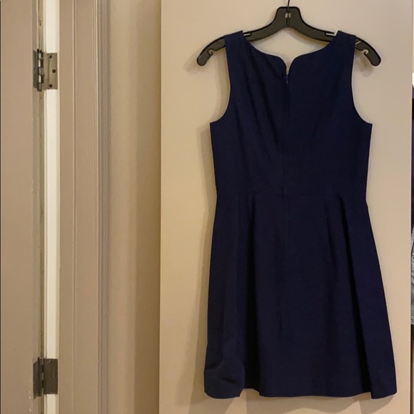 Lilly Pulitzer navy dress with embroidered top - Picture 2 of 6